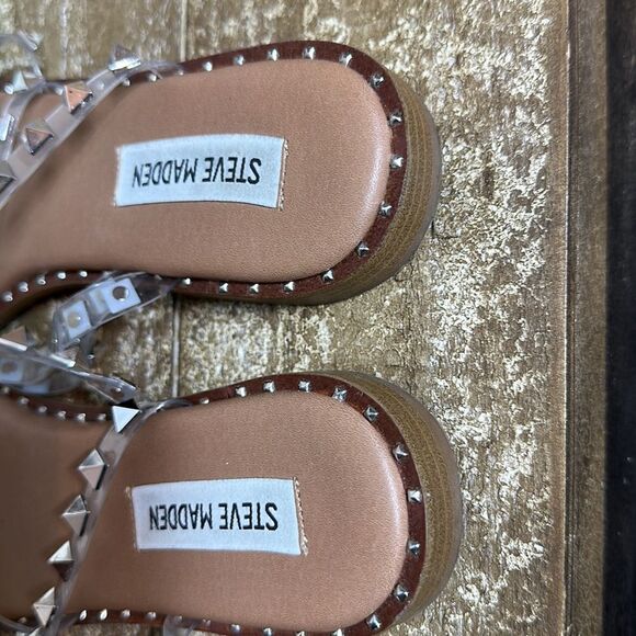 Steve Madden sandals, size 8 worn once - Picture 4 of 5